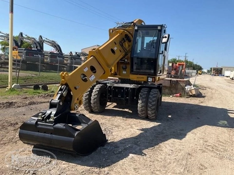 Used Gradall Excavator in yard